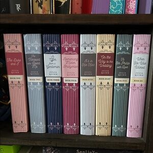 Bridgerton Book Set with Decorative Covers